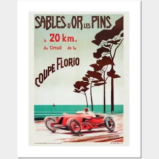 Sables-d'Or-les-Pins France Vintage Poster 1927 Posters and Art